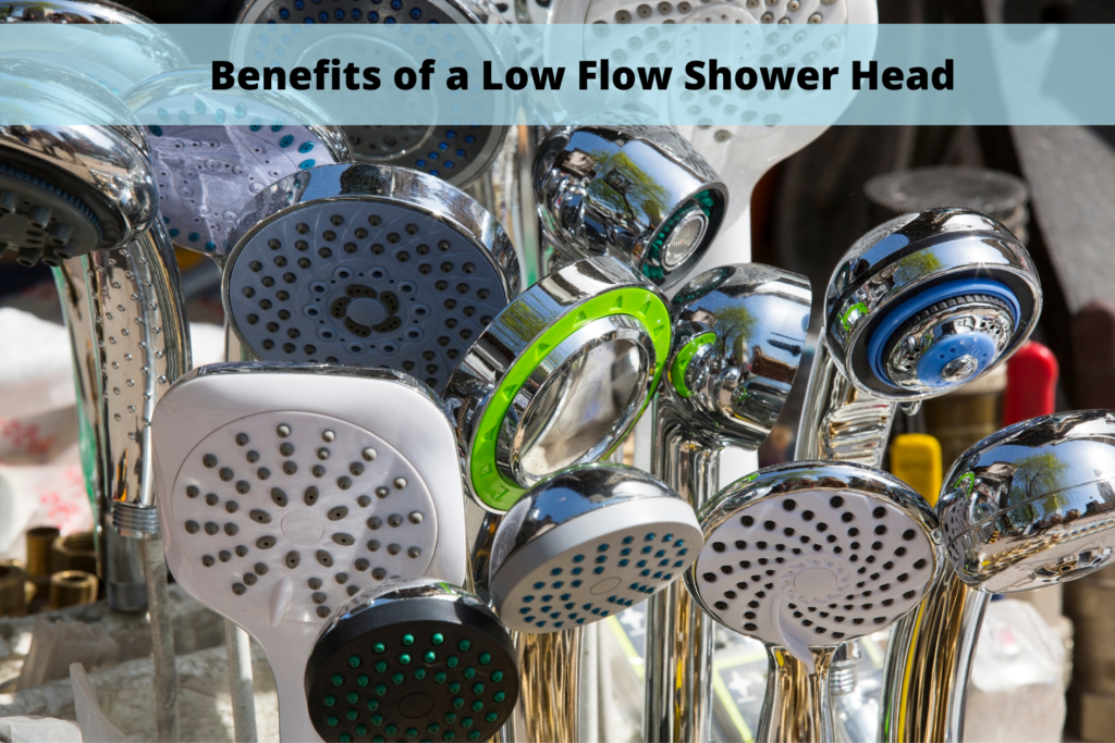 benefits of a low flow shower head