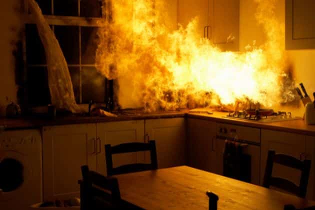 kitchen fire