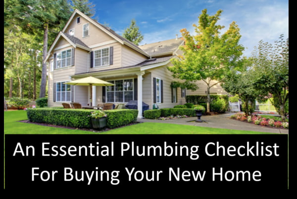 Essential plumbing checklist for new home