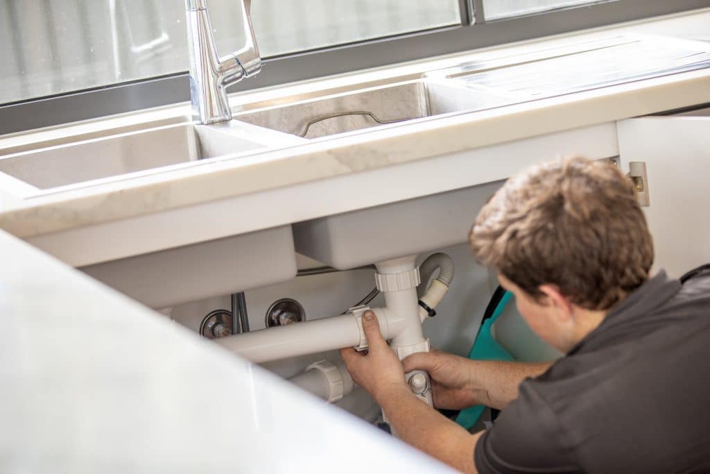 Repairing Under Sink